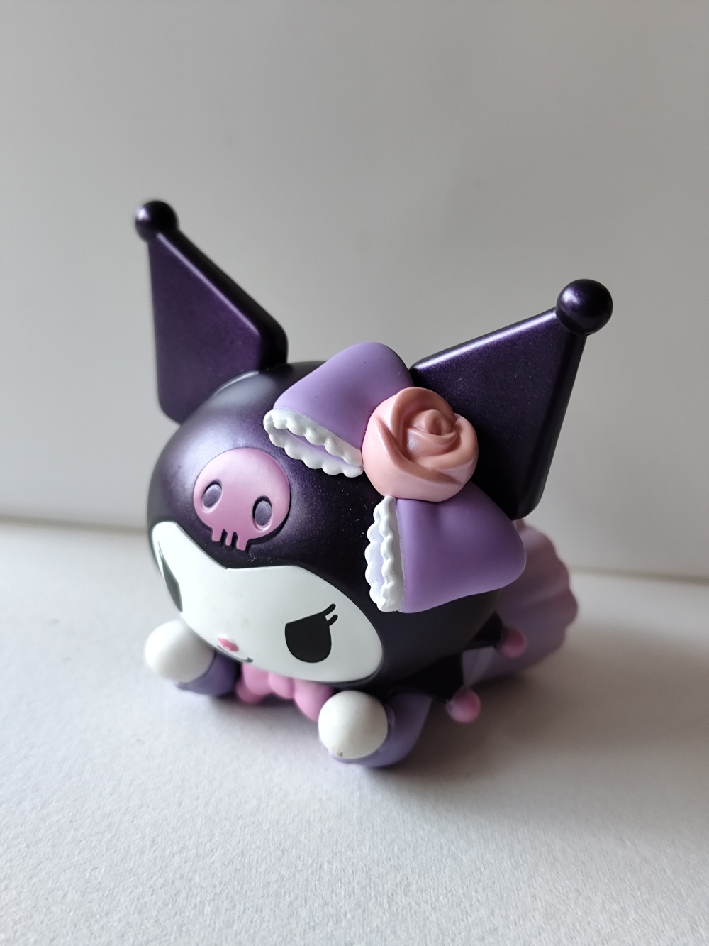 Kuromi Purple Bow Collectible Figurine